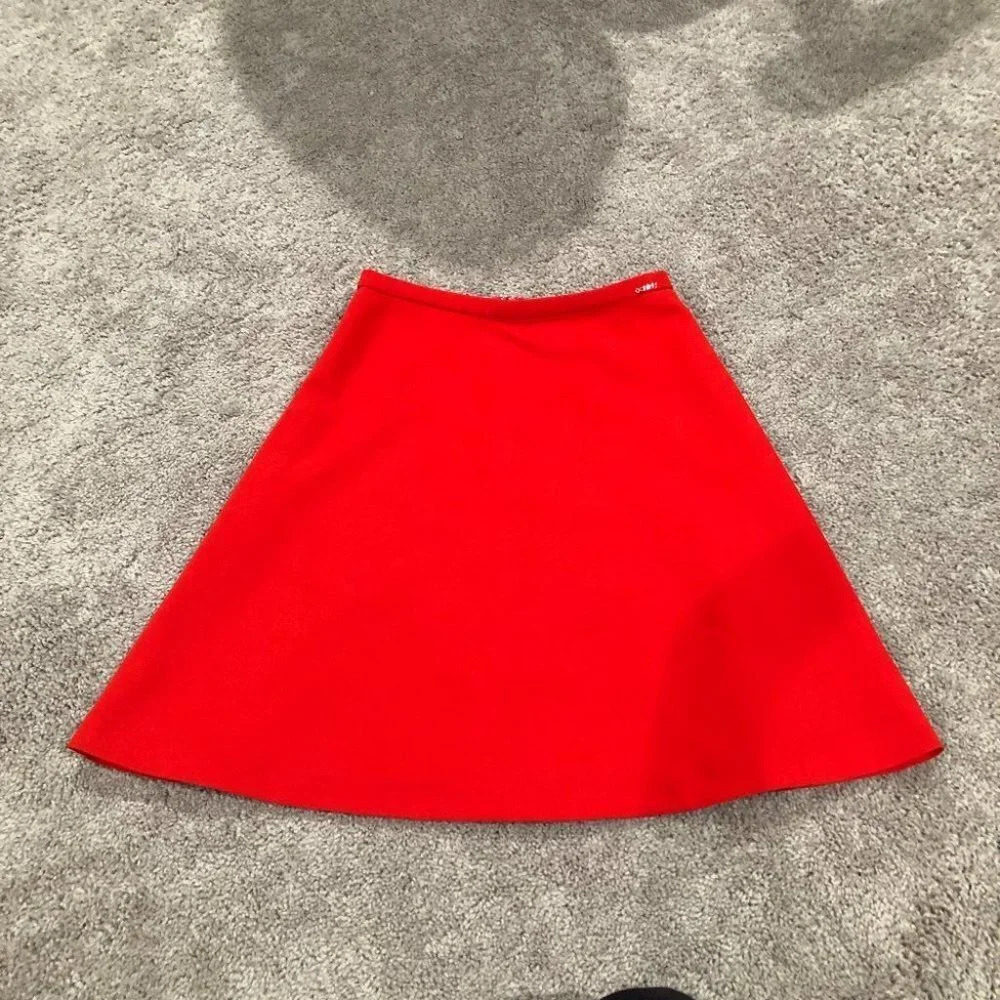 Ochirly Red circle skirt‎ Size Medium